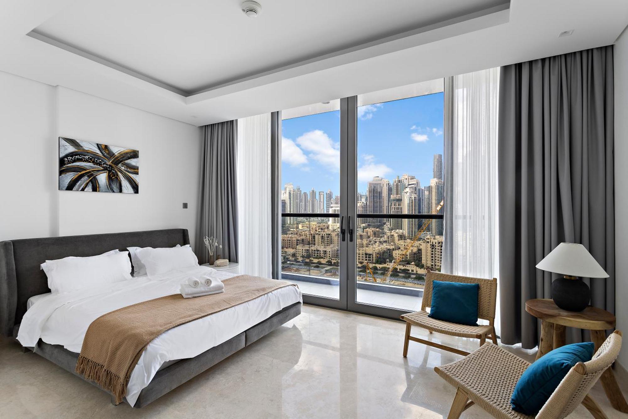 Full Burj Khalifa View, Business Bay, Dubai, 2 Bhk Apartment Dubai